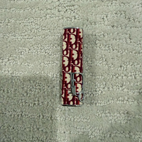 Dior Other - New Dior Burgundy Oblique Dior addict lip case